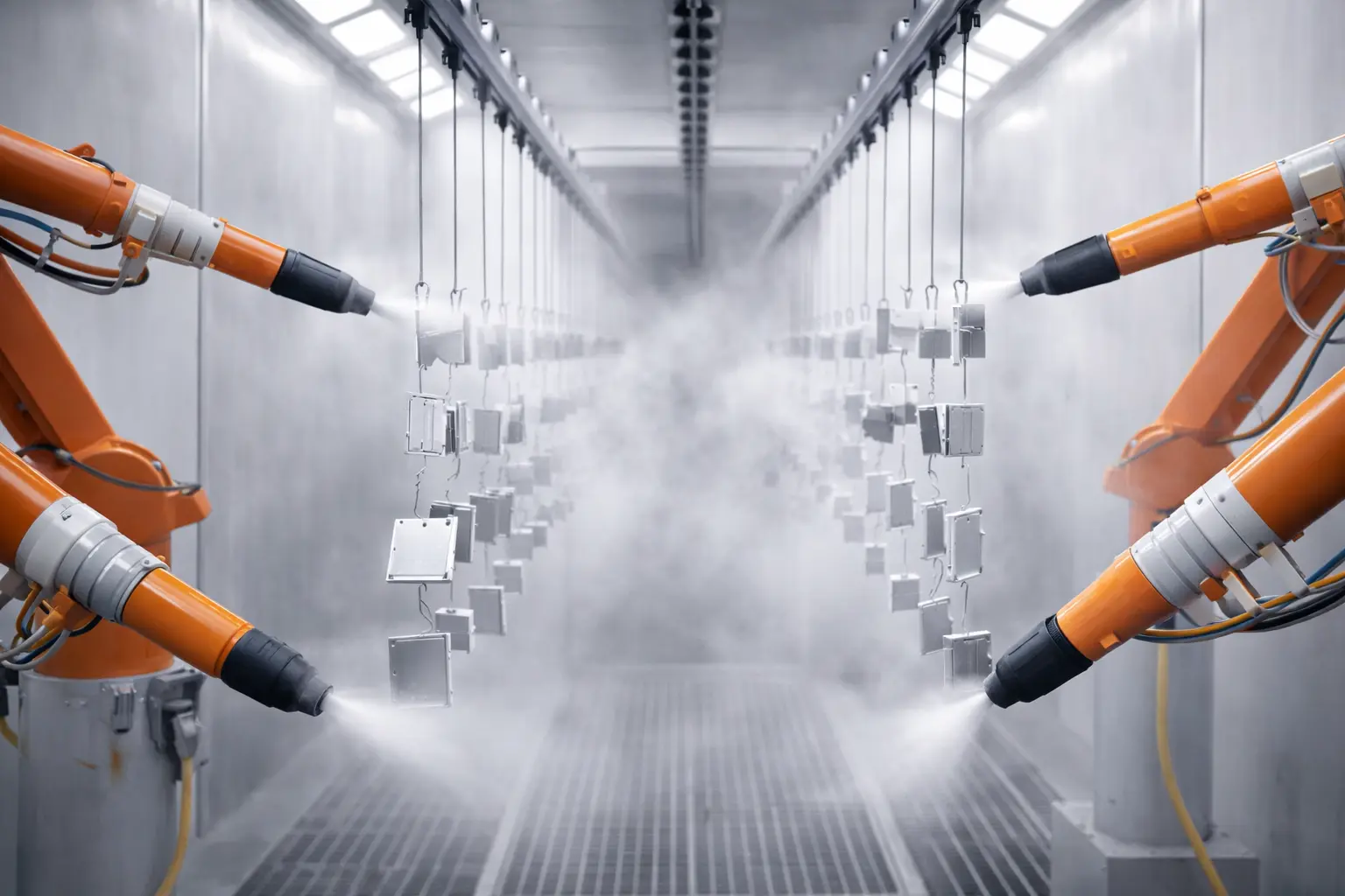 Порошковая покраска конструкций