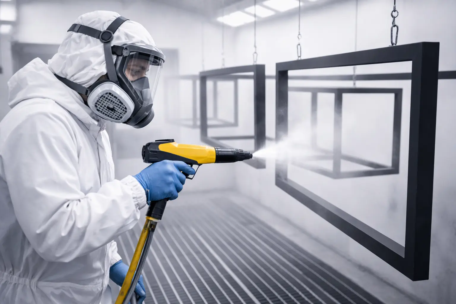 Порошковая покраска мелких изделий